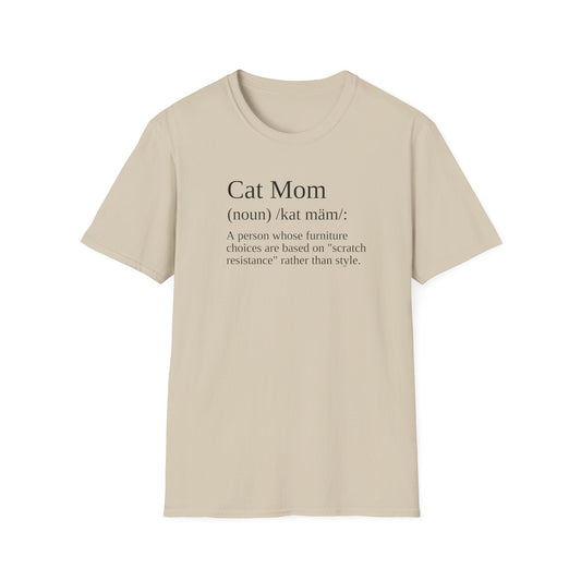 Cat Mom Definition T-Shirt