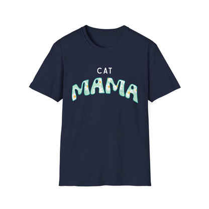 Cat Mama Daisy Green T-Shirt