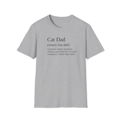 Cat Dad Definition T-Shirt