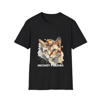 Meowdy Pardner Cat T-Shirt