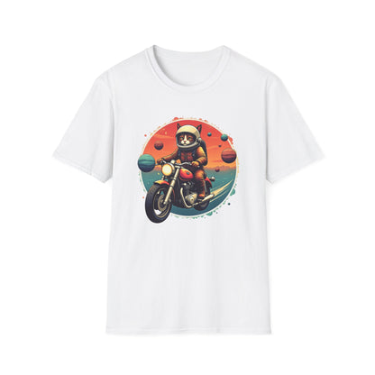 Cosmic Rider Cat T-Shirt