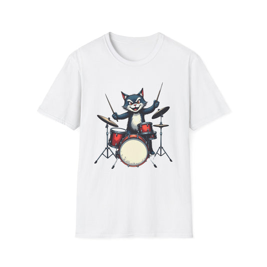 Drummer Cat Beats T-Shirt