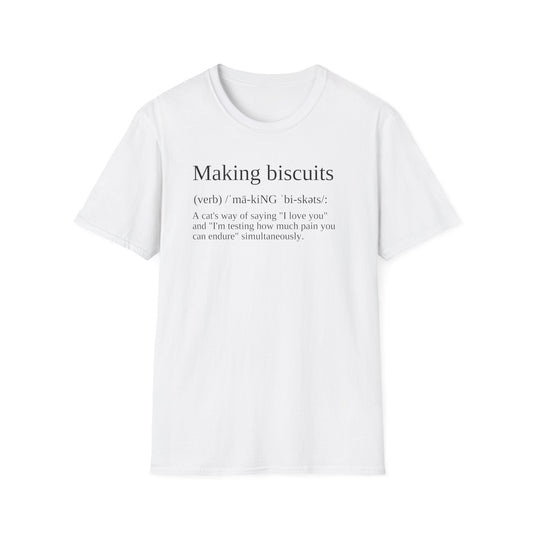 Making Biscuits Cat Definition T-Shirt