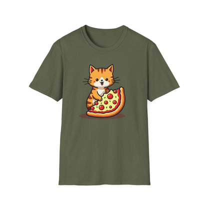 Pizza My Heart Cat T-Shirt