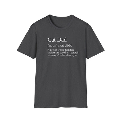 Cat Dad Definition T-Shirt