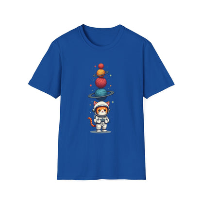 Yarniverse Explorer Cat T-Shirt