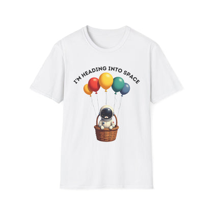 Space Kitty Balloon Ride T-Shirt