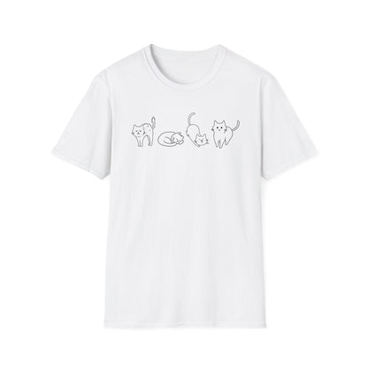 Cat Moods of the Day T-Shirt