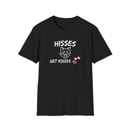 Hisses Get Kisses Cat T-Shirt