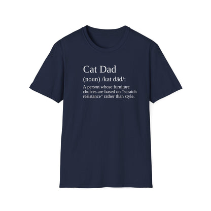 Cat Dad Definition T-Shirt