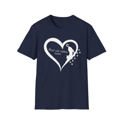 Best Cat Sitter Ever Heart T-Shirt