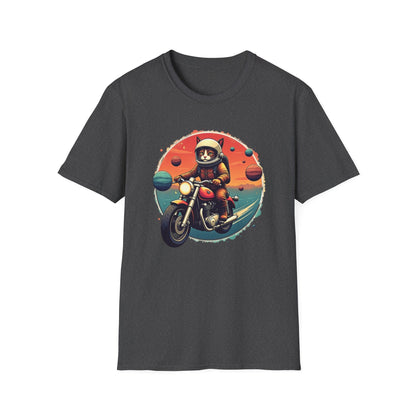 Cosmic Rider Cat T-Shirt