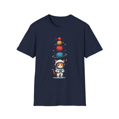Yarniverse Explorer Cat T-Shirt