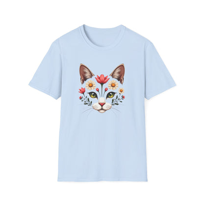 Floral Crown Kitty T-Shirt