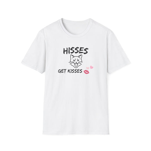 Hisses Get Kisses Cat T-Shirt