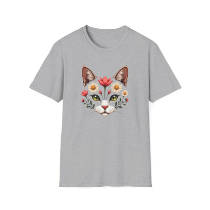 Floral Crown Kitty T-Shirt