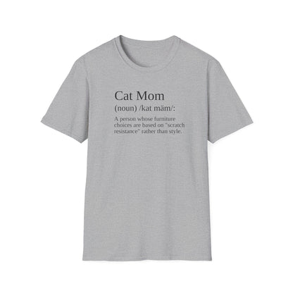 Cat Mom Definition T-Shirt