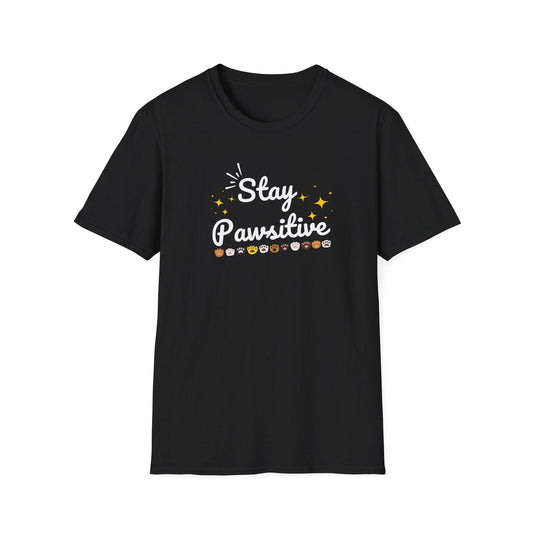 Stay Pawsitive T-Shirt