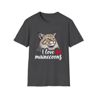 I ❤️ Maine Coons T-Shirt