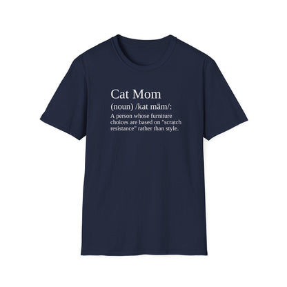 Cat Mom Definition T-Shirt