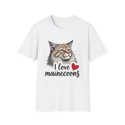 I ❤️ Maine Coons T-Shirt
