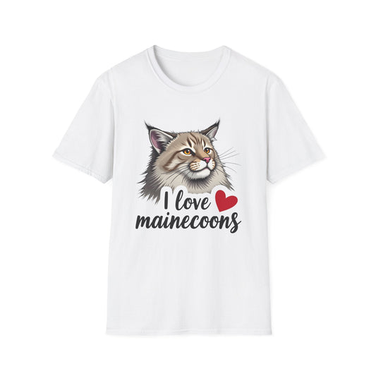 I ❤️ Maine Coons T-Shirt