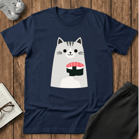 Sushi Cat Delight T-Shirt