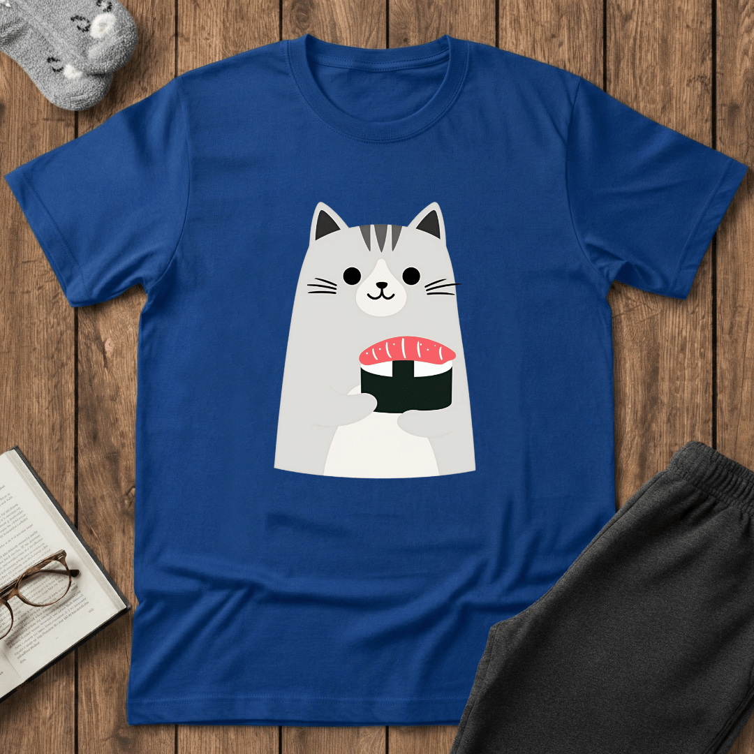 Sushi Cat Delight T-Shirt