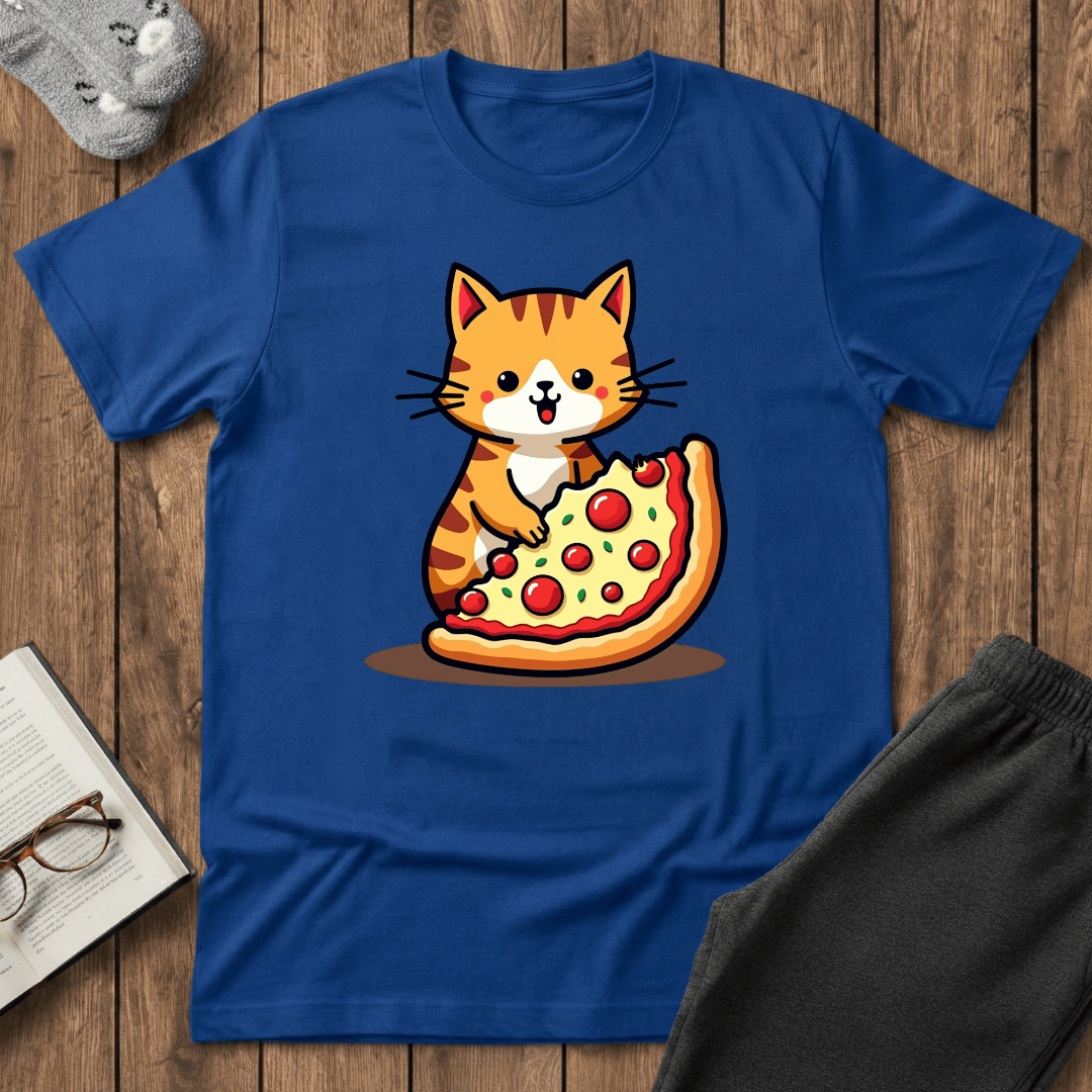 Pizza My Heart Cat T-Shirt