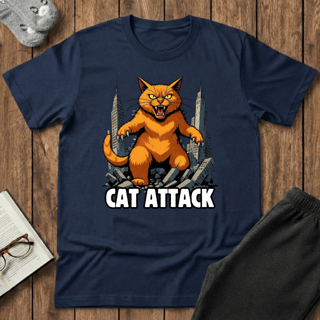 Cat Attack! City Tee