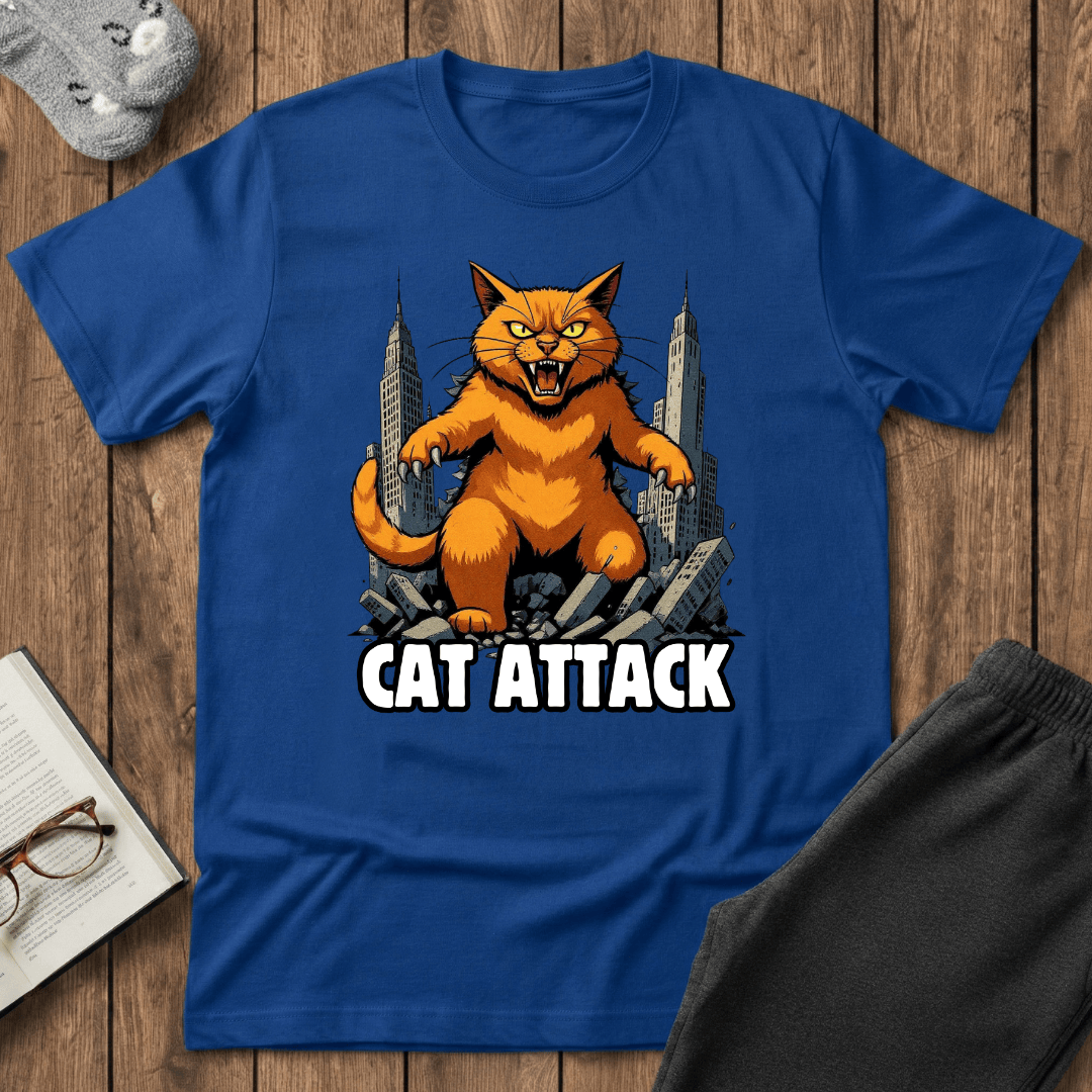 Cat Attack! City Tee