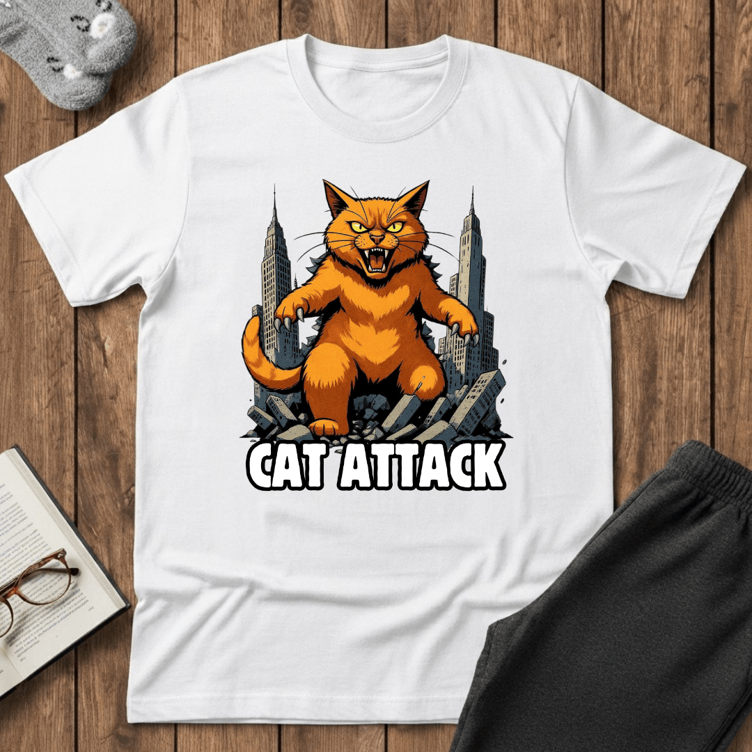 Cat Attack! City Tee