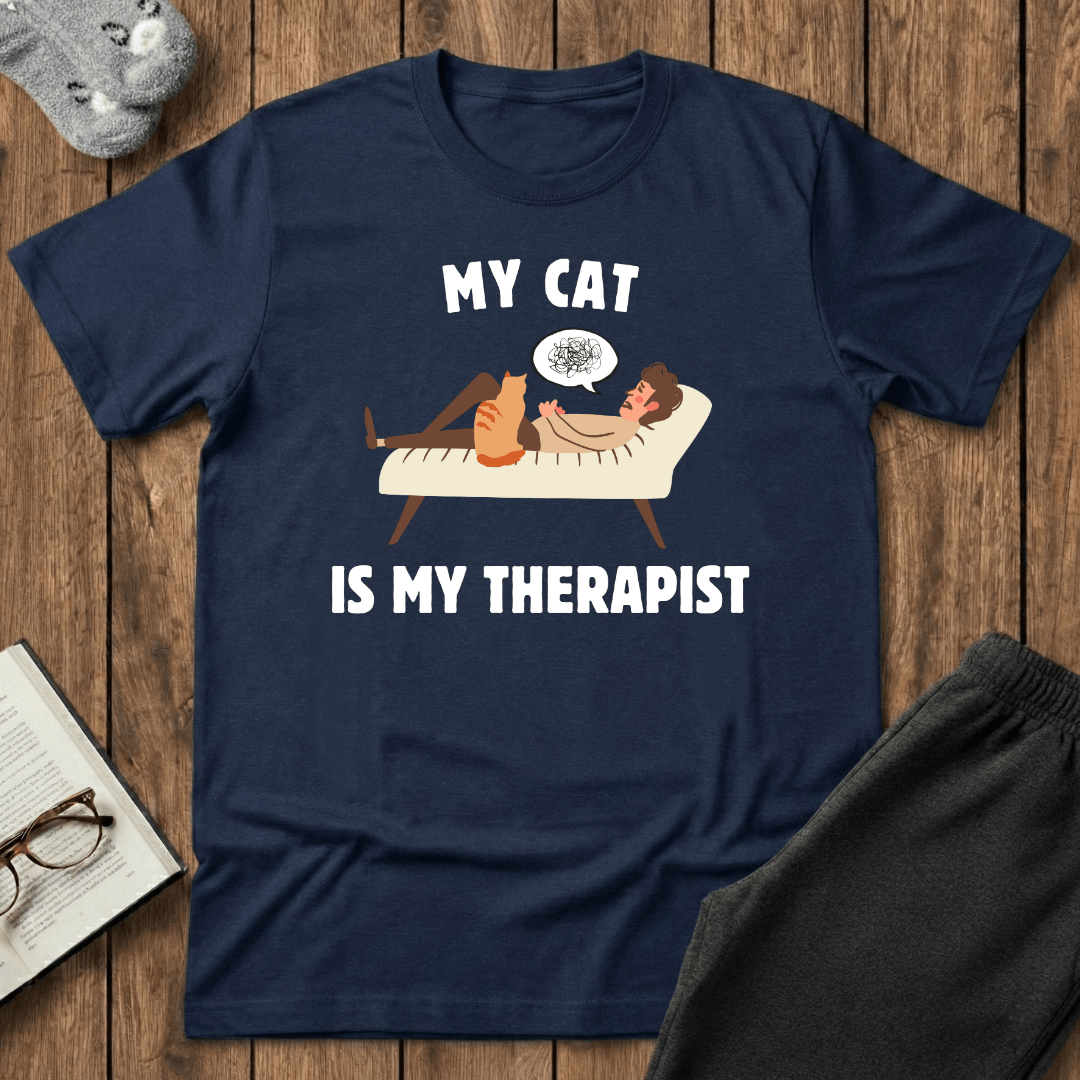 My Cat is My Therapist T-shirt