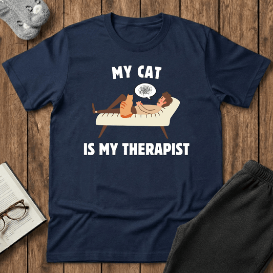 My Cat is My Therapist T-shirt