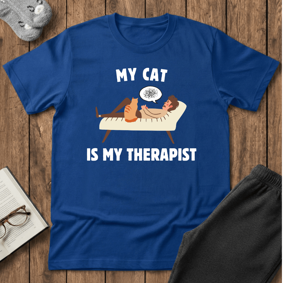 My Cat is My Therapist T-shirt
