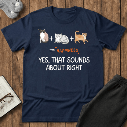 Cats are Happiness T-Shirt