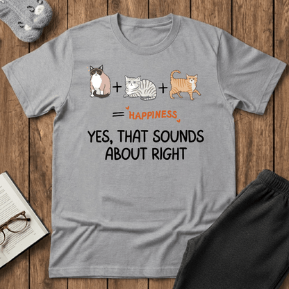Cats are Happiness T-Shirt