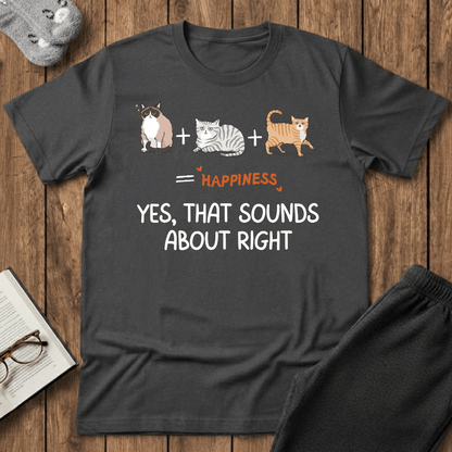 Cats are Happiness T-Shirt
