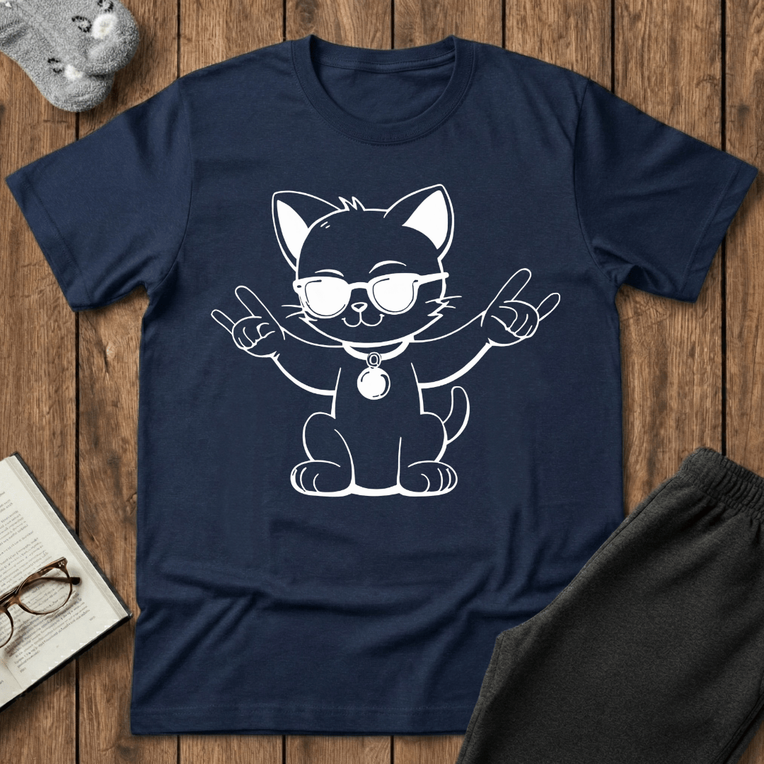 Rock On Kitty T-Shirt