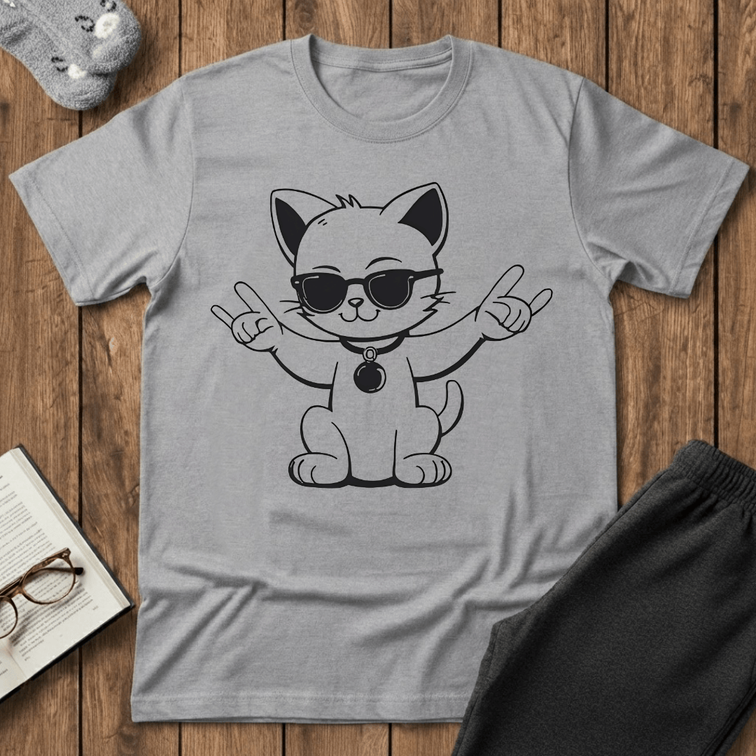 Rock On Kitty T-Shirt