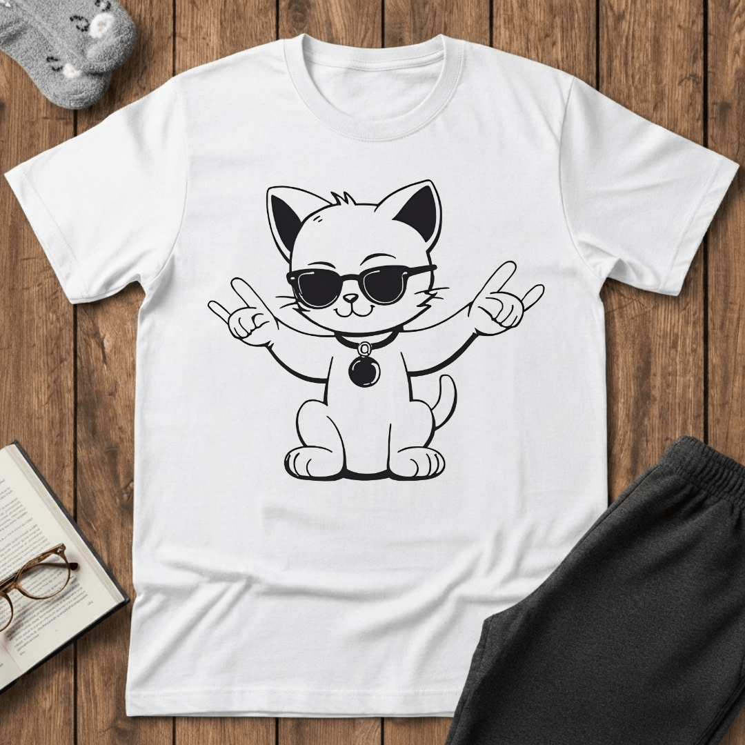 Rock On Kitty T-Shirt