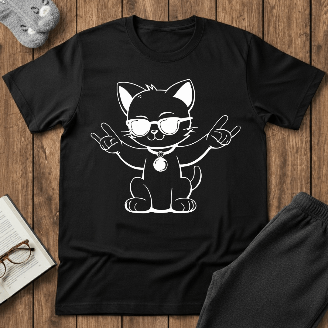 Rock On Kitty T-Shirt
