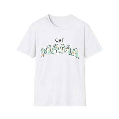Cat Mama Daisy Green T-Shirt