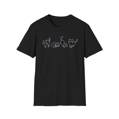 Cat Moods of the Day T-Shirt