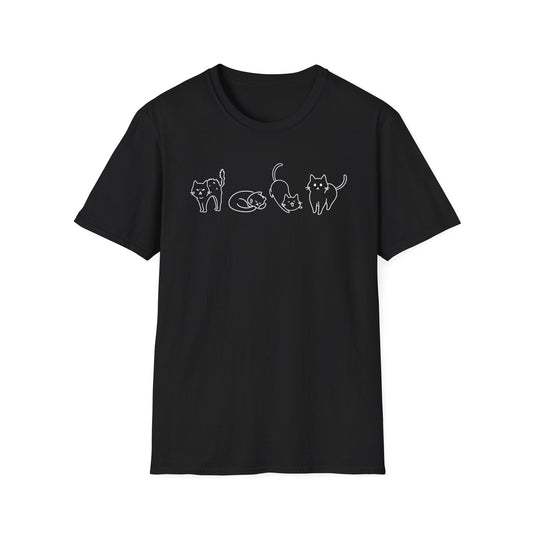 Cat Moods of the Day T-Shirt
