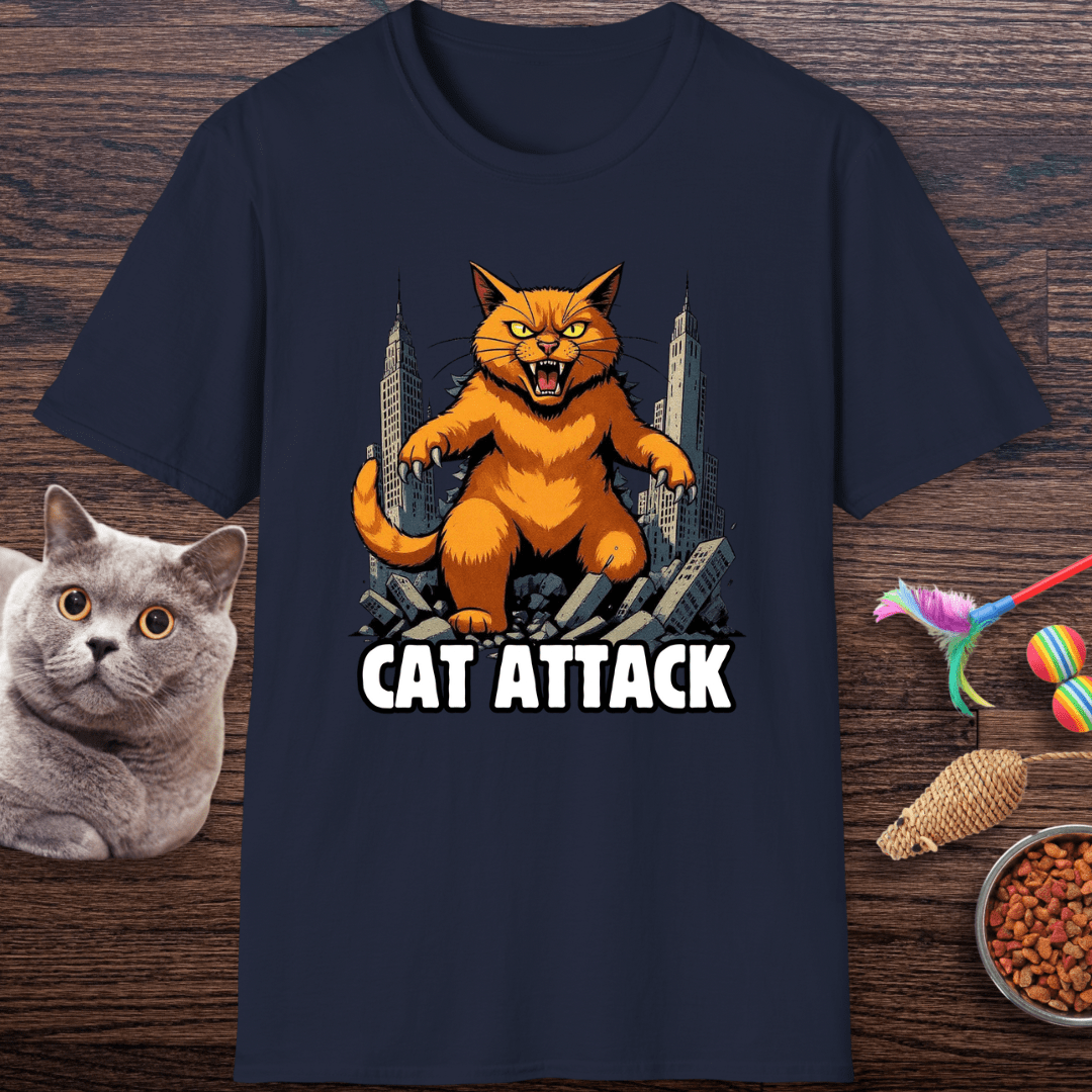 Cat Attack! City Tee