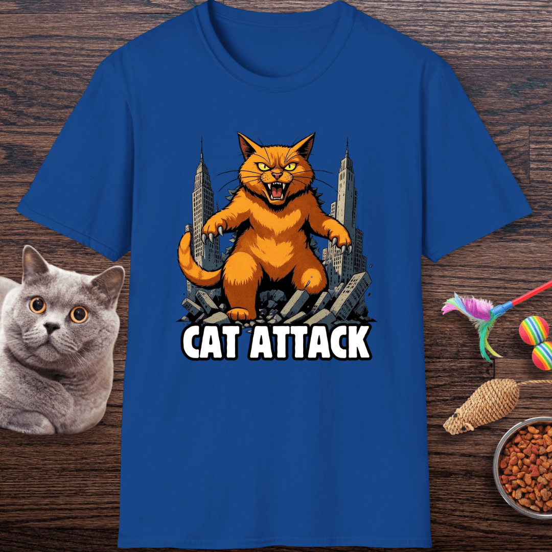 Cat Attack! City Tee