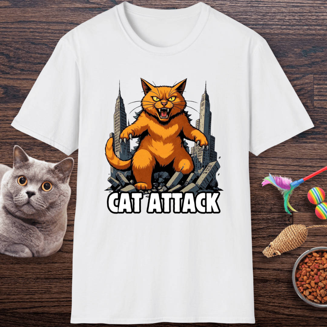 Cat Attack! City Tee