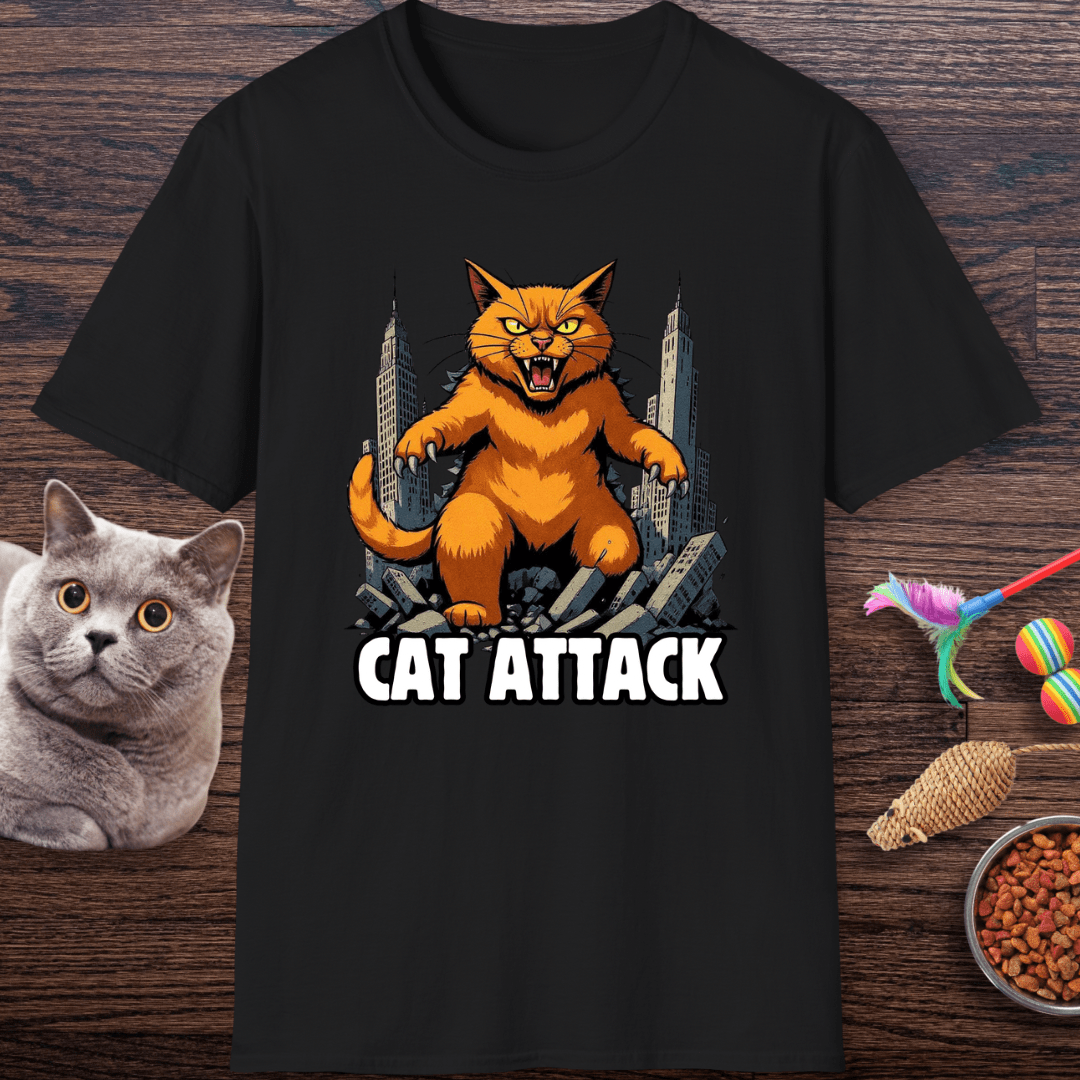 Cat Attack! City Tee