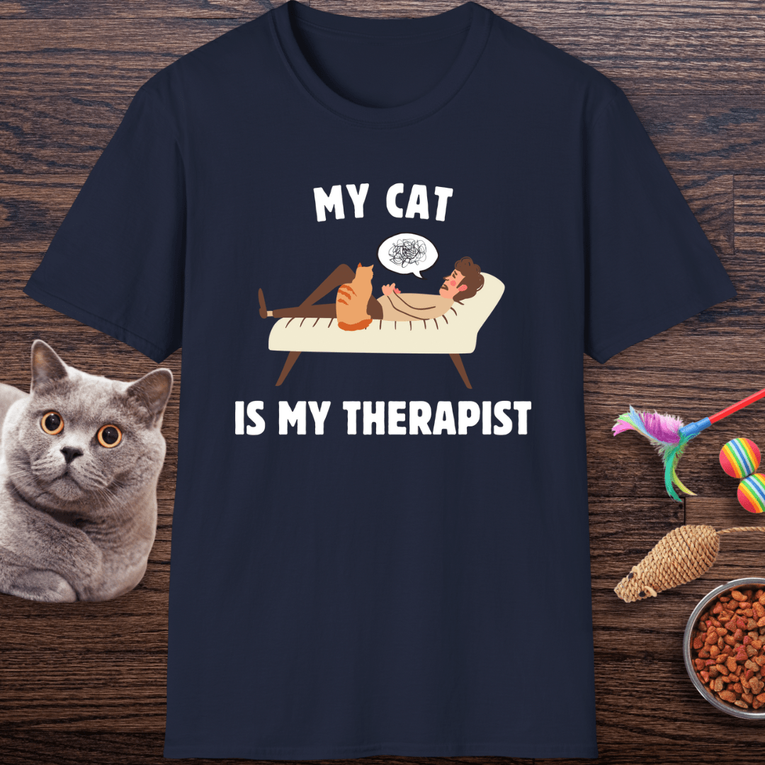 My Cat is My Therapist T-shirt
